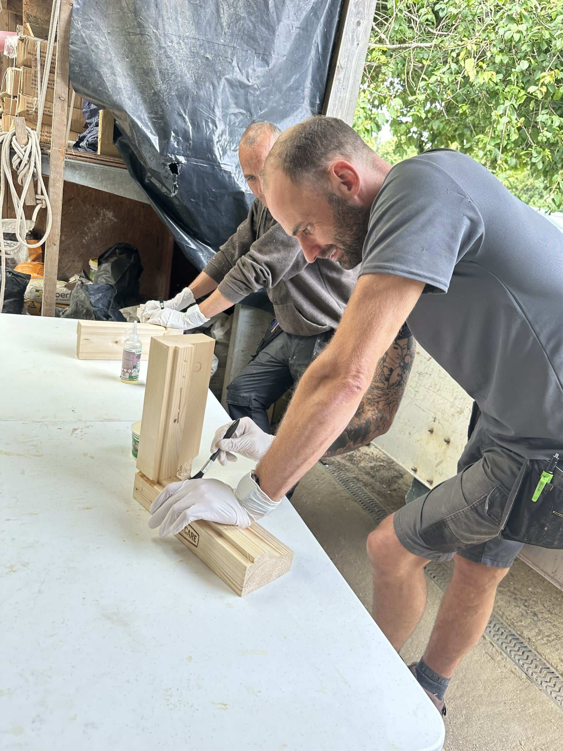 Our Repair Care Trained professionals have great knowledge in the Repair Care working methods, The 7 Steps to durable repairs, wood knowledge and characteristics of timber.