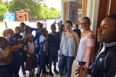 Tanzania - Helen Avgi-and-Goodluck-with-children