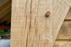 Harbourfront -Oak-frame-showing-peg-through-mortice-and-tenon-joint-detail